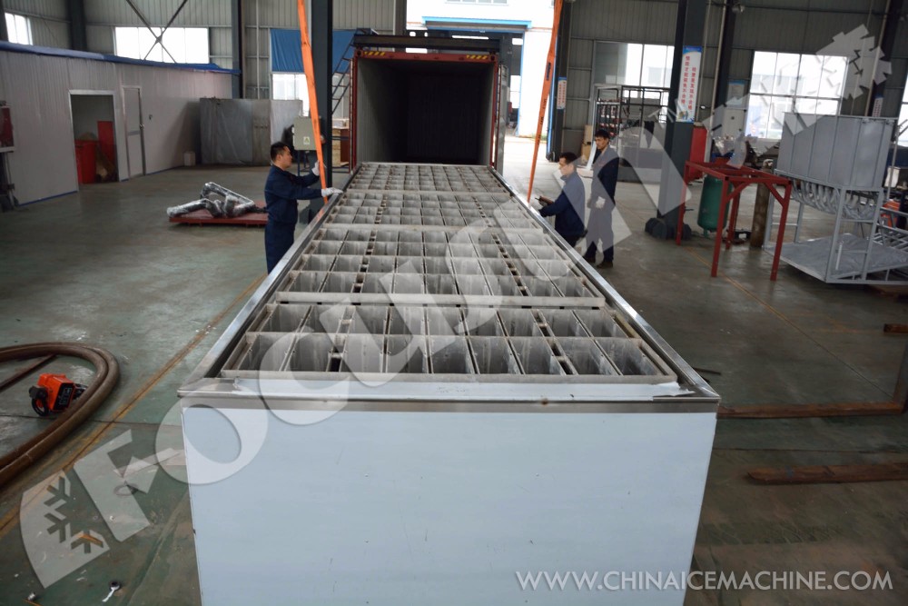 40000Kg Ice Storage Capacity and High Productivity 3 Ton Block Ice Machine with Type