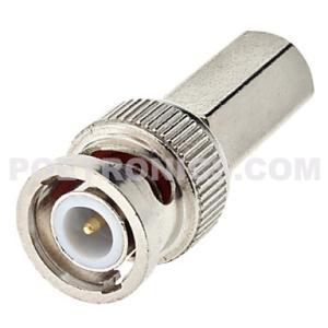 China BNC-TO59 BNC Male Twist-On Connector for CCTV Coaxial Cable on sale
