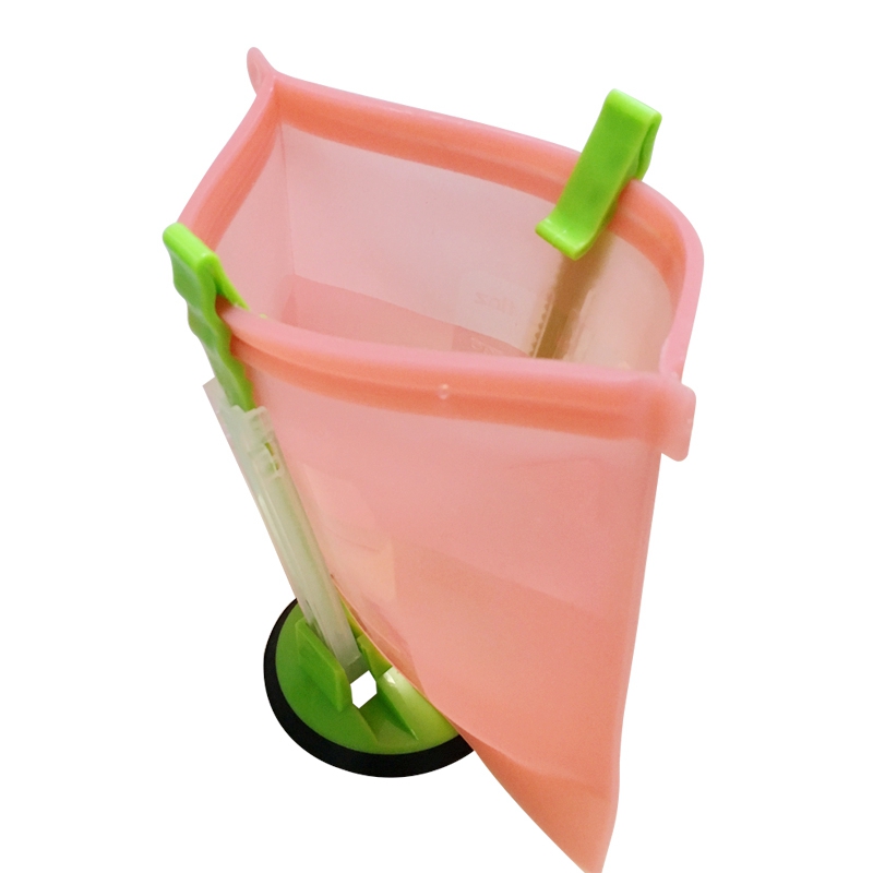 Fancy reusable silicone food storage bag large food storage bag fresh food fruit vegetable storage bag
