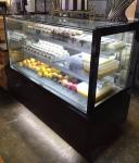 Fan Cooling 220V Transparent Bakery Display Fridge