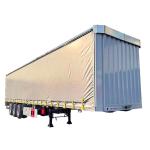 TITAN 3 Axle Pvc Tarpaulin Side Curtain Semi Trailer Curtainsider Dry Van Box