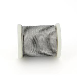 Quality 300series 7*19 5mm Stainless Steel Wire Rope Major Diameter For Hang The Headlights wholesale