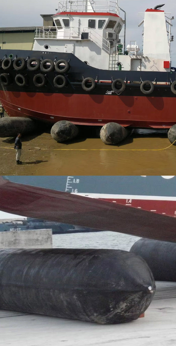 Airbag Launching Ship Docking Rubber Tubes Balloons Airbag for Dock