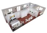 Steel Frame Foldable Living Expandable Container House