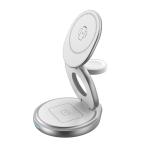 3 IN 1 Metal Wireless Charger 15W Iphone Iwatch Airpod Charger