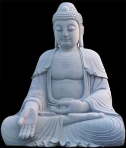 Quality Chinese Buddha Large White Sitting Buddha Statue (YKBH-01) wholesale