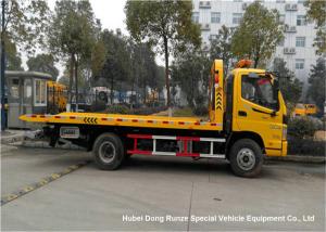 Quality FOTON AUMARK 4 Ton Flat Bed Breakdown Recovery Truck Road Wrecker wholesale