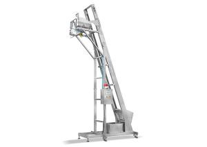 Quality Stainless Steel Hopper Single Bucket Elevator Conveyor wholesale