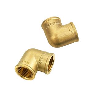 Quality Manufacture Supply PEX Expansion Fitting Female Threaded Elbow Brass Fitting Sliding Compression-sleeve wholesale