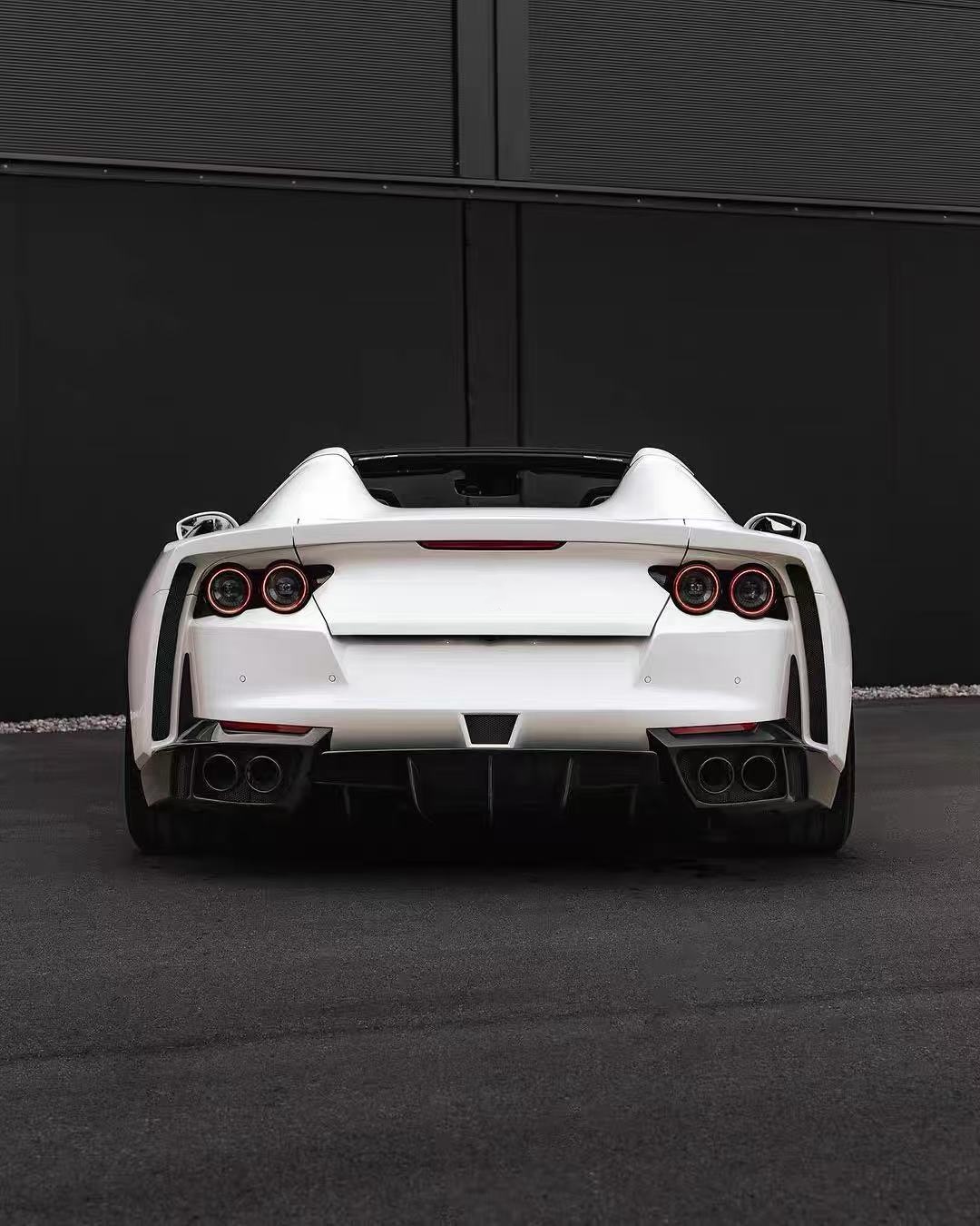 Ferrari 812 Carbon Body Kit Front And Rear Bumper Wide Body Kit 2017 - 2019
