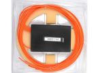 FBT 1x4 PLC Splitter , ABS Box Fiber Optic Beam Splitter Without Connector