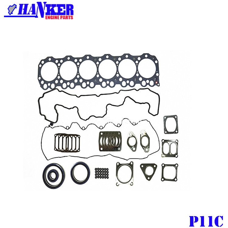 04010-0359 P11C Engine Complete Upper Full Gasket Set