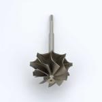 MS-TECH Turbo K26 Turbine Wheel Shaft Ind 64.4mm Exd 48.4mm Blades 9