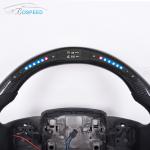 Alcantara LED Landrover Defender Steering Wheel Smooth Leather 350mm