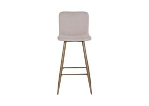 Quality 100cm Height 70kg Load Fabric Bar Chair With Metal Legs wholesale