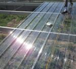 Higher Resistence Clear Pergola Roof Sheeting For Building UV Protection