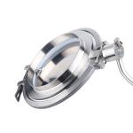 Equal Stainless Steel 304 Sanitary Powder Valve Butterfly Valve