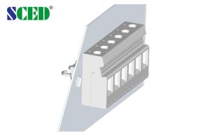 China 300V 50A PA66 Panel Mount Terminal Block 10mm Terminal Width on sale
