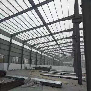Quality Q245B Agricultural Industrial Steel Buildings Gray Single Span PEB Shed Structure wholesale
