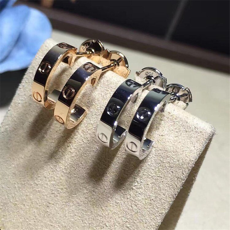C love series earring 18k gold white gold yellow gold rose gold bracelet Jewelry factory in Shenzhen, China