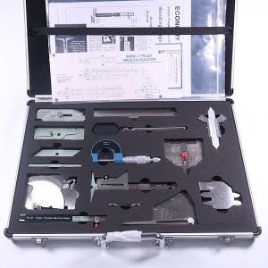 China Non Destructive Testing Welding Gauge 13pcs Set Measurement Stainless Steel on sale