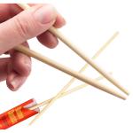 China wholesale round Eco-friendly Natural Disposable 200mm 230mm bamboo