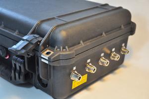 Quality 40W Cellular Signal Jammer GSM CDMA 3G 4G WiFi GPS With Built In Battery wholesale