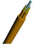 BOC Indoor Simplex Fiber Optic Cable , Breakout Fiber Optic Cable Multi Purpose