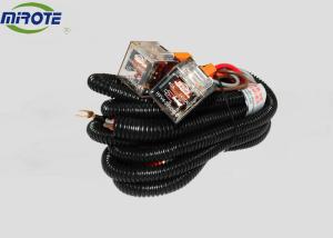 Quality 2 Headlight H4 Headlamp Automotive Wiring Harness Kits 80 Amp High Performance wholesale