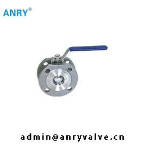 Quality PTFE Viton Seat DIN Steel Ball Valve Flanged End RF Wafer Stainless Steel wholesale