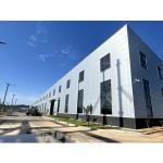 Q235B Q355B Industrial Steel Sheds , Hot DIP Galvanized Steel Warehouse