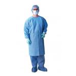 Biodegradable Isolation Gowns Disposable Medical Apparel With 4 Waist Belts