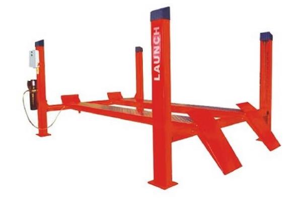 Electric Four Post Car Lift Automotive Workshop Lifting Equipment For Home