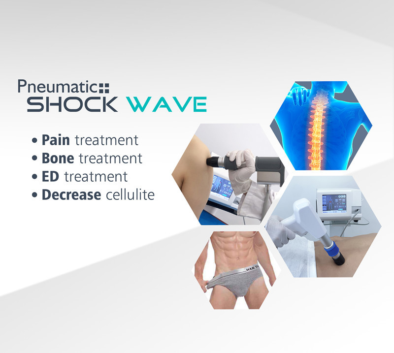 Professional Noninvasive Body Massage Pain Relief Therapy Machine , Portable Shockwave Therapy Machine