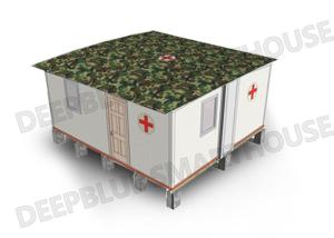 Quality Isolation Wards Sandwich Panel Shelter Emergency Housing wholesale