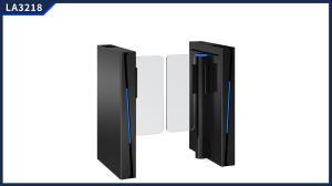 Quality Aluminum Alloy Speed Gate High Security Doors Systems Servo Motor For Office Buildings Indoor wholesale