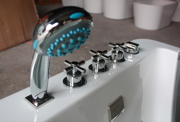 Acrylic Freestanding Baby Spa Bathtub Whirlpool Massage