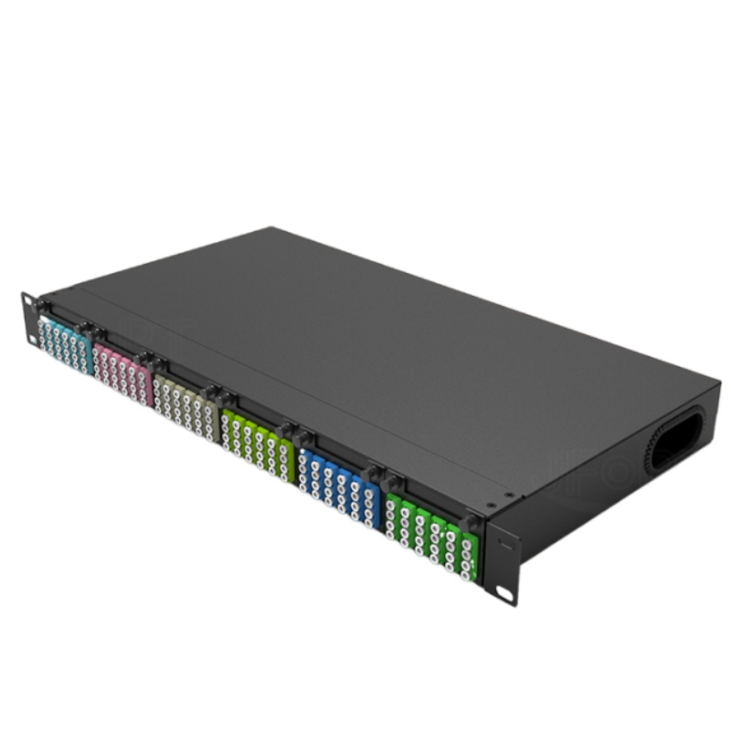 144-Core 1U Rackmount Full Load MPO-LC/APC Fibre Distribution Frame for Fibre Management