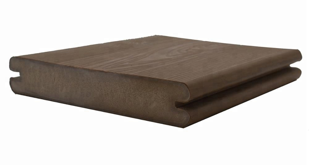 Teak WPC Wood Plastic Composite PVC Flooring Terrace Decking Eco-Friendly Matt Finish