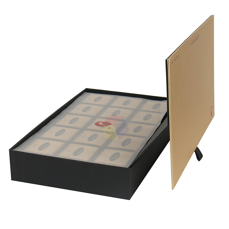 Handmade Luxury Design Custom Hard Cardboard Paper Gift Set Tea Box Packaging Logo Hot Foil