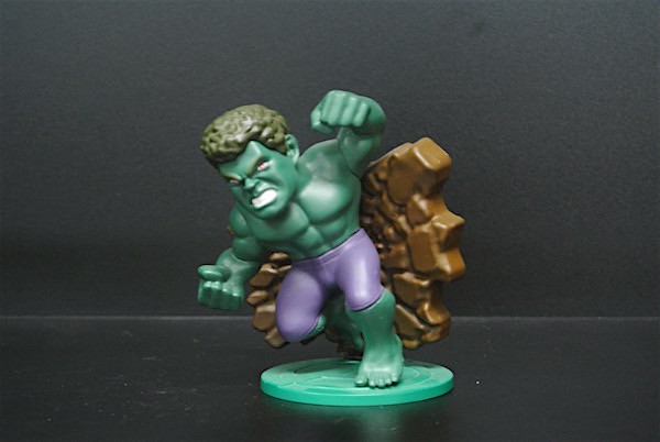Green Hulk Guy Collectible Action Figures , Small Collectible Toys For Adult