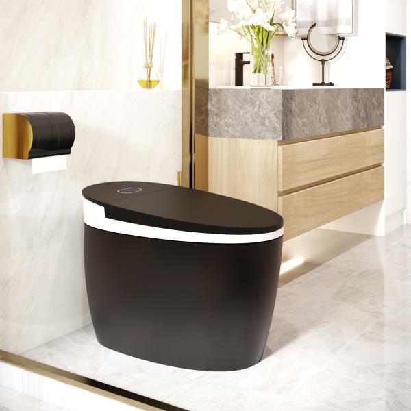 Cheap Automatic Flushing Smart Intelligent Toilet Self Cleaning Power Saving for sale