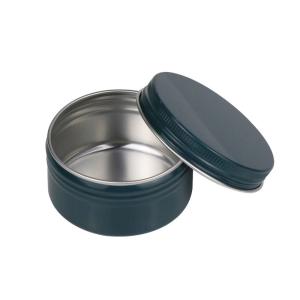 Quality Morandi Green 30ml 50ml 100ml Cosmetic Jars Screw Thread Empty Lip Balm Tins wholesale