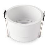 Round Anti Glare MR16 Downlight Fitting 25 Degree Adjustable