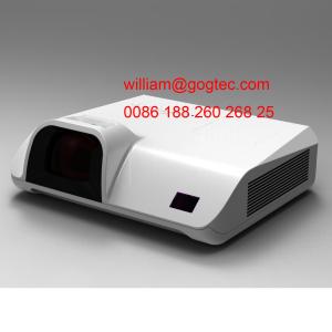 China 2800 lumens XGA 1024*768 digital home projector stereo 2x3W speaker 1m with 81.5 screen on sale