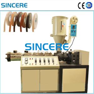 Quality ABS Plastic PVC Profile Extrusion Machine Furniture Edge Banding Extrusion Line wholesale