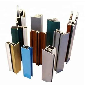 Quality Anodized Extrusion Aluminium Profile For Sliding Wardrobe Door wholesale