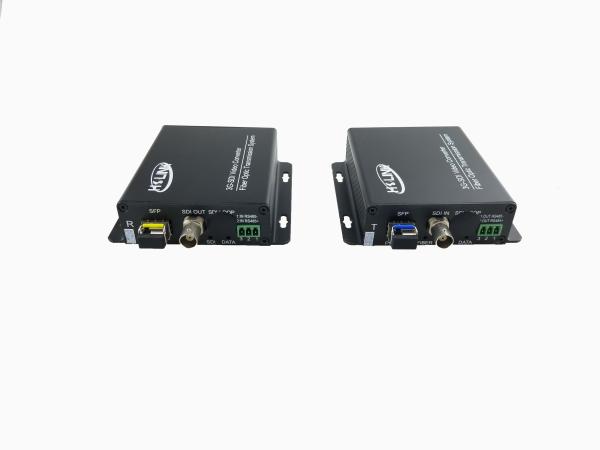1 Channel 1080P/60Hz 3g-sdi to Fiber Converter with RS485 to fiber Optical