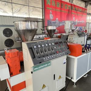 Quality Corrosion Resistant PVC Water Pipe Machine , Flexible Pipe Making Machine Extruder wholesale