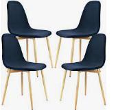 Quality Luxury Modern Velvet Covered Dining Chairs With Metal Legs wholesale